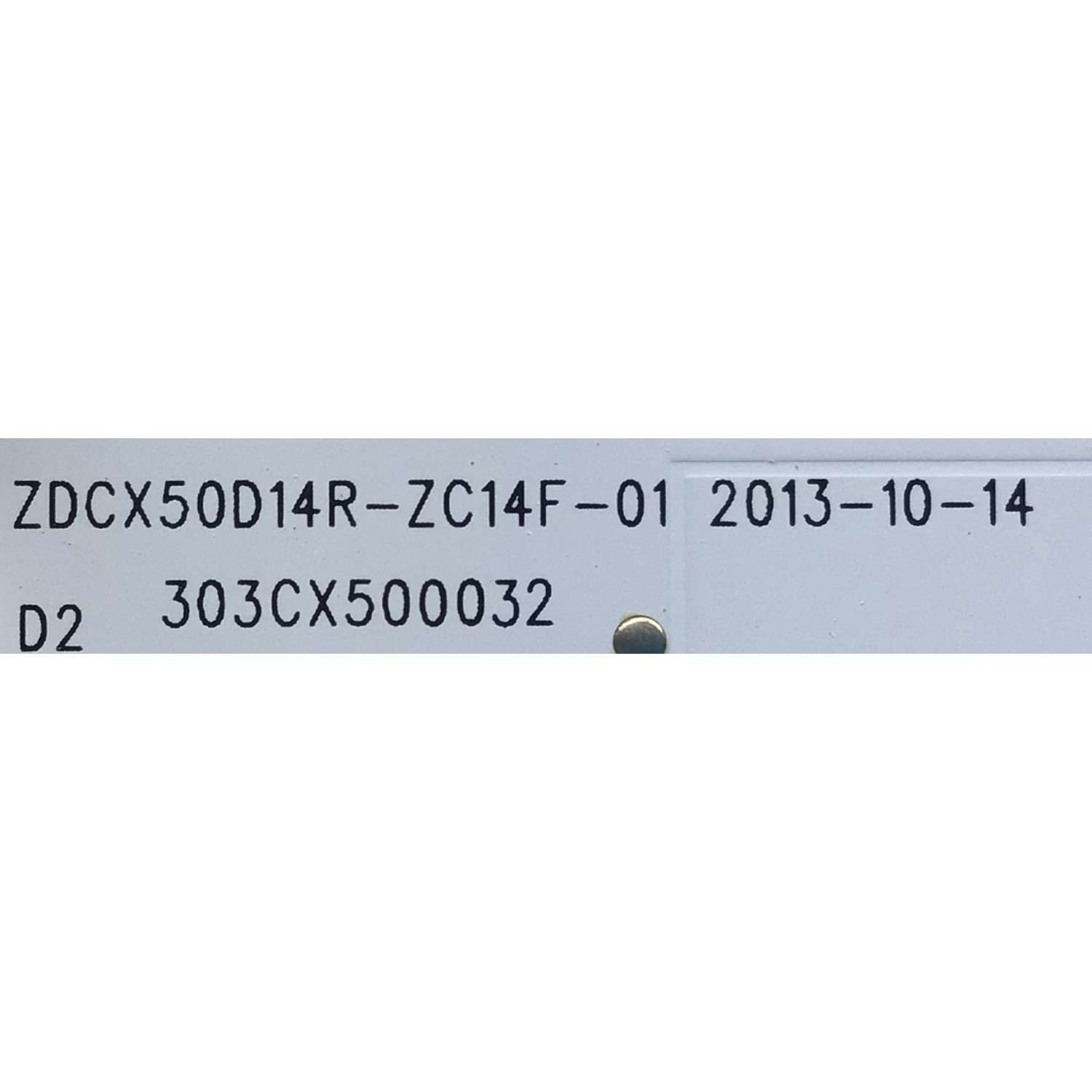 KIT DE LED'S PARA TV AIVOL ( 10 PZ ) / NUMERO DE PARTE 303CX500032 ( 5 PZ ) / 303CX500031 ( 5 PZ ) / ZDCX50D14L-ZC14F-01 / MODELO AET50320FN - Imagen 4